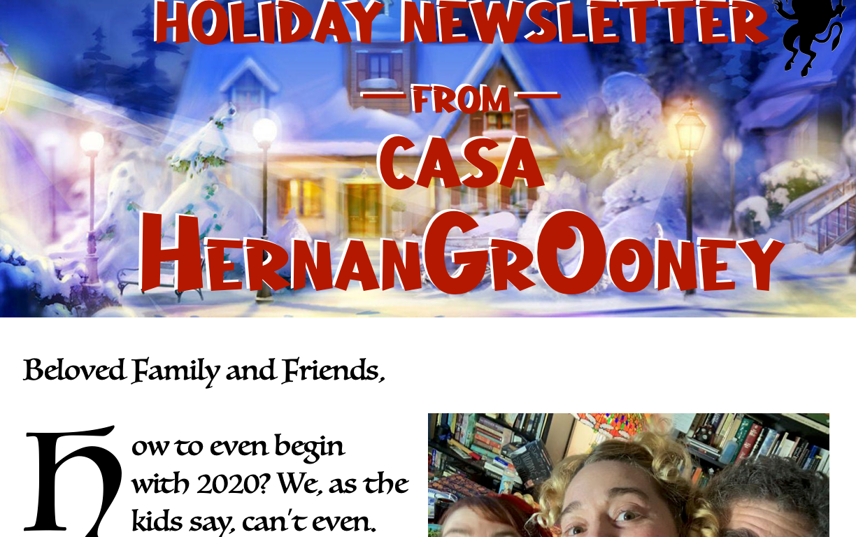 Happy HernanGrOoney Holidays!